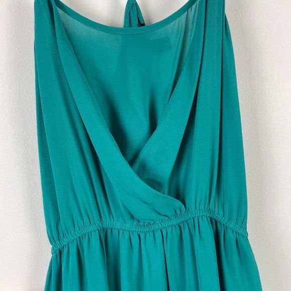 Forever 21 Faux Wrap Maxi Dress Size Medium - Picture 3 of 6